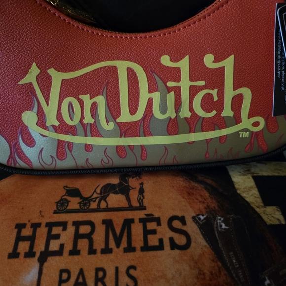 Von Dutch Red Women's Bag - Picture 2 of 9